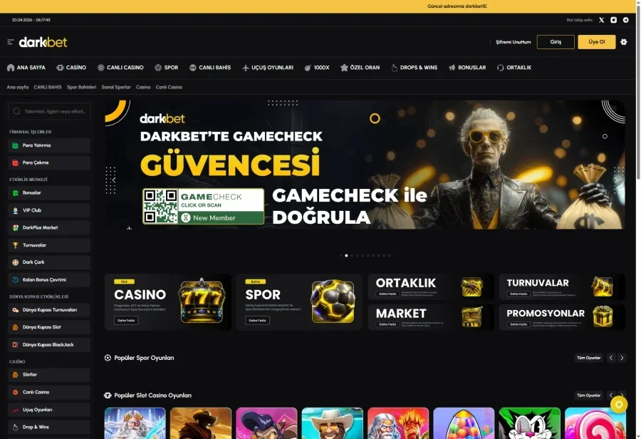 Darkbet ekran görüntüsü